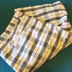 Gray Plaid Shorts